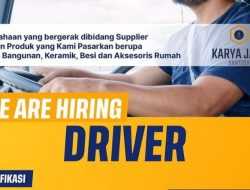 Info Loker Kendari: Karya Jaya Sentosa Buka Rekruitmen Posisi Driver