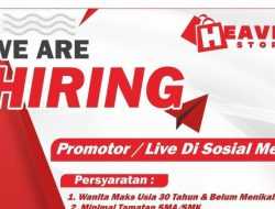 Info Loker: Heaven Store Kendari Buka Rekruitmen Posisi Promotor