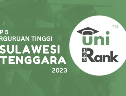 5 Kampus Terbaik di Sulawesi Tenggara Versi UniRank 2023