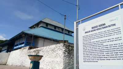 Melihat Masigi Ogena di Baubau, Simbol Tubuh Manusia dan Rukun Islam