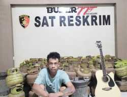 Gasak 118 Tabung Gas, Pencuri di Kendari Pakai Mobil Rental