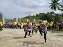 Diiringi Silat Muna, Golkar Kota Kendari Daftarkan 35 Bakal Caleg ke KPU