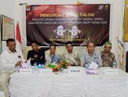 Pendaftaran Ditutup, 3 Parpol di Wakatobi Tak Ajukan Bacaleg, 2 Parpol TMS