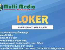 Info Loker: Multi Media It Channel Kendari Buka Rekrutmen Posisi Frontliner dan Sales