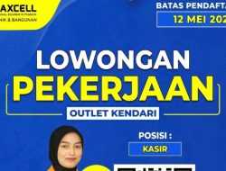 Maxcell Depo Teknik dan Bangunan Outlet Kendari Buka Rekrutmen Posisi Kasir