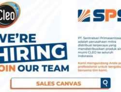 Info Loker: PT SPS Buka Rekrutmen Posisi Sales Canvas, Penempatan Kolaka Utara