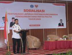 Pemkot Kendari Sosialisasikan Penyusunan LPJ Penggunaan Dana Parpol