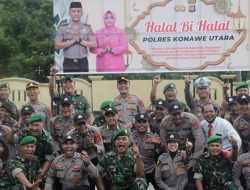 Apel Bersama Polres Konut-Kodim 1430 Kuatkan Sinergitas