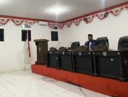 Paripurna DPRD Atas LKPJ Pj Bupati Mubar 2022 Diskorsing 3 Hari