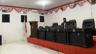 Paripurna DPRD Atas LKPJ Pj Bupati Mubar 2022 Diskorsing 3 Hari