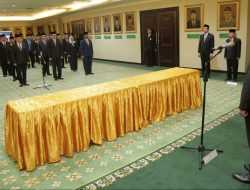 Menag Yaqut Cholil Qoumas Lantik Kakanwil Kemenag Sultra