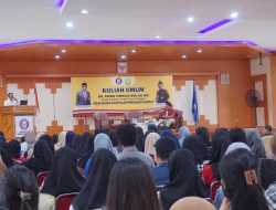 Kuliah Umum Kajati Sultra: Seluruh Aspek Kehidupan Membutuhkan Sarjana Hukum