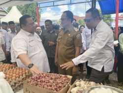 Tekan Inflasi, Kadin Sultra dan Pemkab Kolut Kolaborasi Gelar Pasar Murah