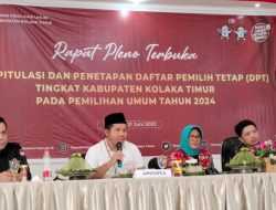 DPT Kolaka Timur pada Pemilu 2024 Sebanyak 91.300 Pemilih