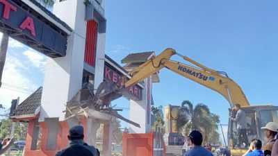 Dianggarkan Rp 950 Juta, Pemkot Kendari Mulai Merevitalisasi Gerbang Batas Kota