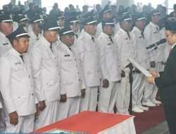 Lantik 67 Kades Terpilih, Pj Bupati Kolut: Berikan Pelayanan Terbaik Bagi Warga