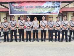 Waka Polres dan 4 Perwira Polres Bombana Resmi Berganti
