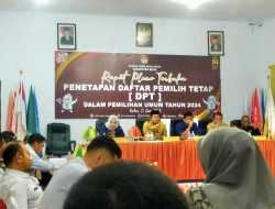 KPU Muna Tetapkan DPT Pemilu 2024, Jumlah Pemilih 155.783 Orang