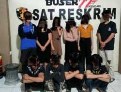 Polisi Bongkar Dugaan Prostitusi Online di Kendari, Mucikari, PSK dan Pengguna Jasa Diamankan