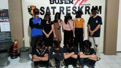 Polisi Bongkar Dugaan Prostitusi Online di Kendari, Mucikari, PSK dan Pengguna Jasa Diamankan