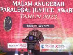 Paralegal Justice Award, Kemenkumham Apresiasi Kepala Desa/Lurah yang Selesaikan Sengketa Hukum