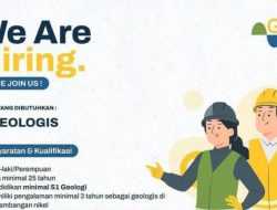 Lowongan Kerja, PT Gunung Samudera Internasional Rekruitmen Posisi Geologis