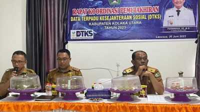 Rakor DTKS, Sekda Kolut Tekankan Pentingnya Data Akurat dan Terkini