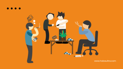 Ilustrasi pesta narkoba / Dok. HaloSultra.com