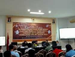 KPU Kota Kendari Tetapkan DPT Pemilu 2024 Sebanyak 238.205 Orang