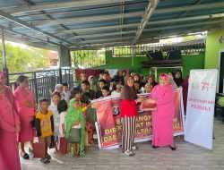 Sambut HKGB ke-71, Dit Intelkam Polda Sultra Laksanakan Baksos ke Panti Asuhan