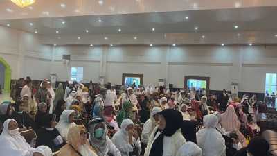 393 Jemaah Haji Kloter 24 Tiba di Kota Kendari