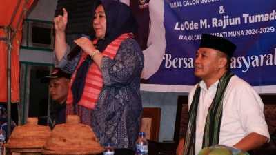 Silaturahmi dengan Warga Bangunsari Muna, TNA Gaungkan Program New Bahteramas