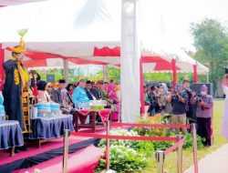 Pj Bupati Pimpin Upacara HUT ke-9 Kabupaten Buton Tengah