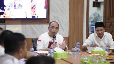 Gelar Halal Bihalal Gerindra Sultra, Andi Ady Aksar: Momen Jalin Silaturahmi Antar Kader