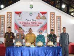 Jelang HUT RI ke-78, Pj Bupati Bombana Launching Pembagian 10 Juta Bendera Merah Putih