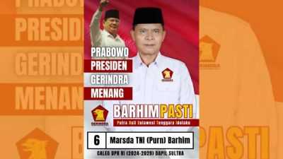 Mantan Ketua PPP Sultra La Ode Barhim Dikabarkan Gabung ke Gerindra