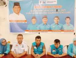 Pilpres 2024, Partai Gelora Sultra Nyatakan Dukungan kepada Prabowo Subianto