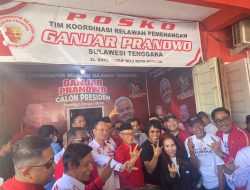 Pemenangan Capres Ganjar Pranowo, Adian Napitupilu Resmikan Posko TKRPP di Sultra