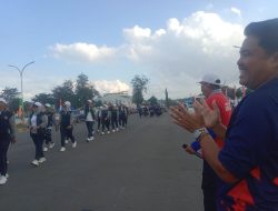 Meriah Gerak Jalan 17 Kilometer Sambut HUT Kemerdekaan di Konawe