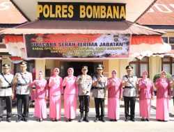 Sejumlah Pejabat di Polres Bombana Berganti, Berikut Daftarnya