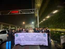 Mahasiwa Baru Penerima Beasiswa KIP Aspirasi TNA Tiba di Jakarta