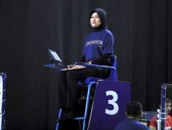 Bendahara PBSI Bombana Era Pratiwi Terpilih Jadi Wasit 2 Turnamen Bergengsi di Medan