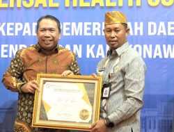 Pemkot Kendari Dianugerahi Universal Health Coverage dari BPJS Kesehatan