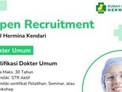 Lowongan Kerja Dokter Umum di RS Hermina Kendari, Simak Kualifikasinya!