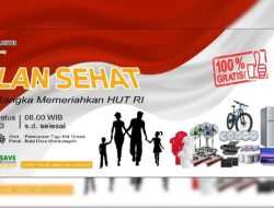 Bertabur Hadiah, PT TPM Bakal Gelar Jalan Sehat Kemerdekaan