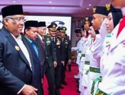 Gubernur Sultra Kukuhkan 49 Anggota Paskibraka