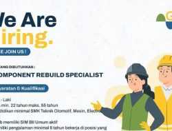 Lowongan Kerja, PT GSI Rekruitmen Posisi Component Rebuild Specialist