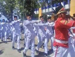74 Paskibaraka Konawe Sukses Kibarkan Merah Putih