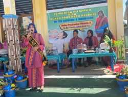 Bunda PAUD Kunjungi TK Negeri 1 Kendari, Berikan A Vitamin dan Obat Cacing