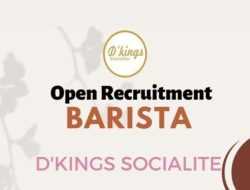 Lowongan Kerja Barista di D’Kings Socialite Kendari, Berikut Kualifikasinya!
